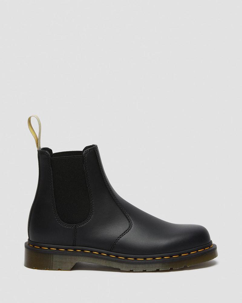 Men's Dr Martens Vegan 2976 Felix Ankle Boots Black | AU 456NWY